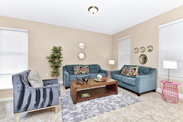 4123 Oaktree Dr, Davenport, FL 33837 - living area with baseboards