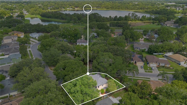 2794 Cullens Ct, Ocoee, FL 34761 - aerial overview of property's location featuring property boundaries highlighted and nearby suburban area