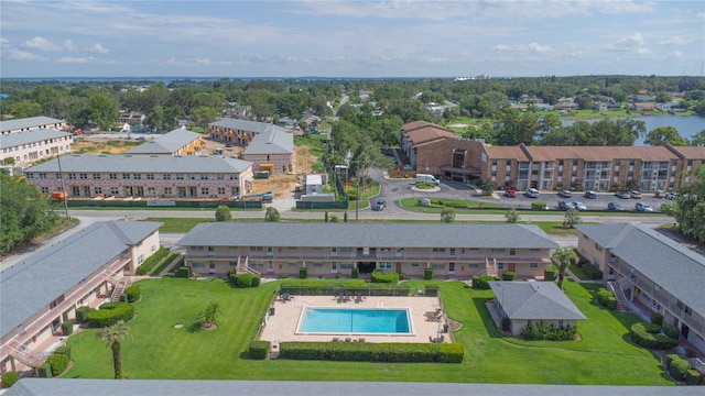 1100 E Caroline St Unit 204, Tavares, FL 32778 - aerial view of a pool area