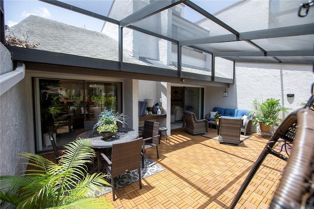 4203 Fairway Run, Tampa, FL 33618 - view of sunroom