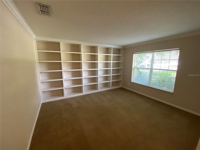 1227 Juniper Hammock St, Winter Garden, FL 34787 - carpeted spare room featuring ornamental molding and a textured ceiling