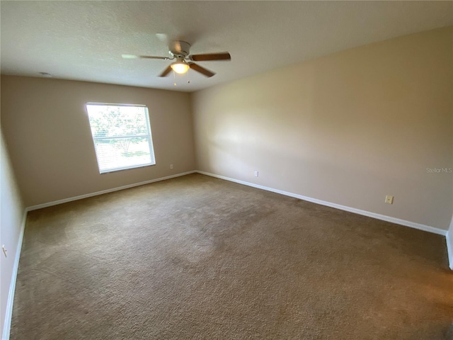 1227 Juniper Hammock St, Winter Garden, FL 34787 - unfurnished room with ceiling fan and dark colored carpet