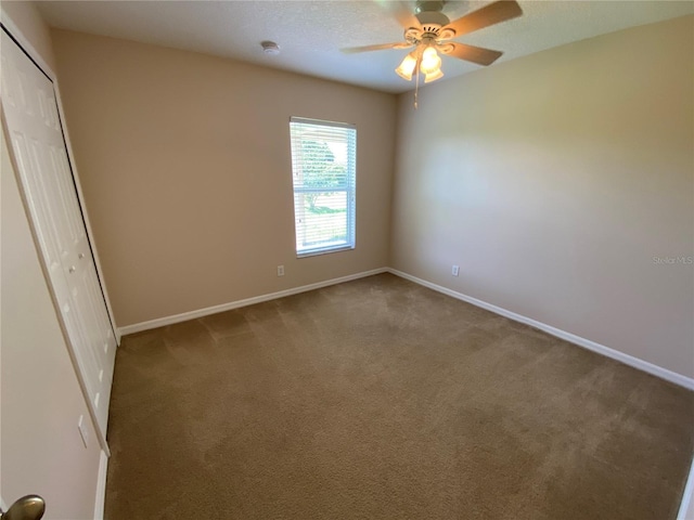 1227 Juniper Hammock St, Winter Garden, FL 34787 - unfurnished bedroom with carpet, a closet, and ceiling fan