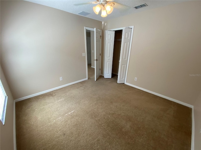 1227 Juniper Hammock St, Winter Garden, FL 34787 - unfurnished bedroom featuring carpet floors, a closet, and ceiling fan