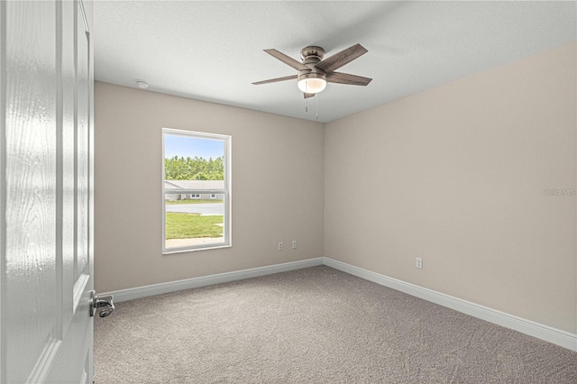12756 SW 80th St, Dunnellon, FL 34432 - carpeted spare room featuring ceiling fan and a smoke detector