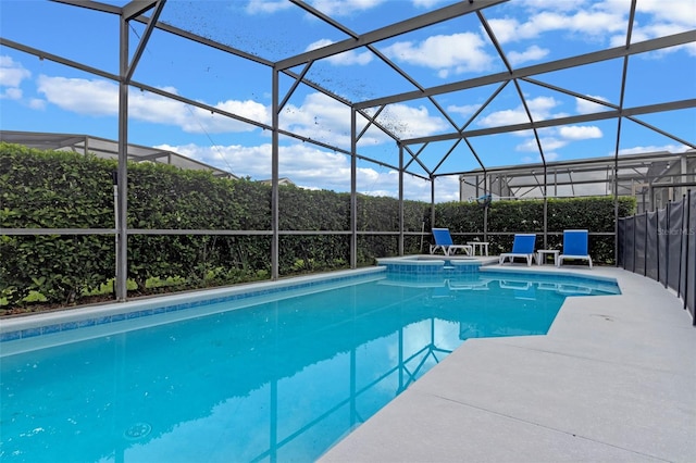 2222 Wyndham Palms Way, Kissimmee, FL 34747 - view of pool with a patio area and a pool with connected hot tub