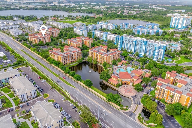 12527 Floridays Resort Dr Unit E104, Orlando, FL 32821 - drone / aerial view of a nearby body of water