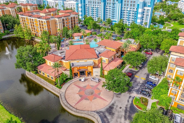 12527 Floridays Resort Dr Unit E104, Orlando, FL 32821 - drone / aerial view of a large body of water