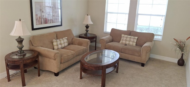 844 Suffolk Pl, Davenport, FL 33896 - living area with light colored carpet and baseboards