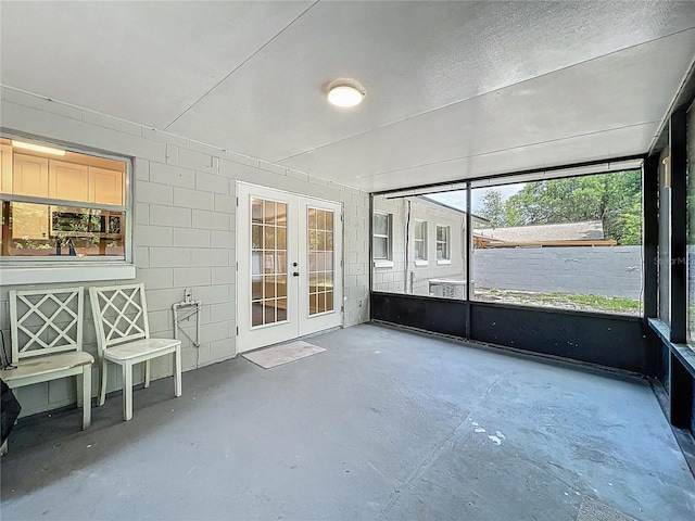 2109 Hartwell Ave, Sanford, FL 32771 - unfurnished sunroom with french doors