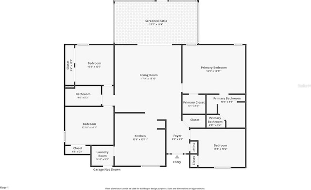 189 Blackstone Creek Rd, Groveland, FL 34736 - view of floor plan / room layout