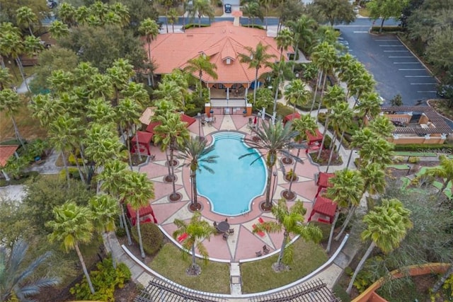 1428 Solana Cir, Davenport, FL 33897 - drone / aerial view of a pool