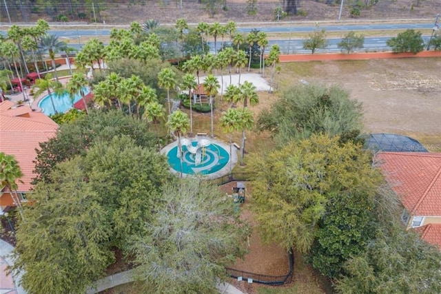 1428 Solana Cir, Davenport, FL 33897 - bird's eye view of a pool