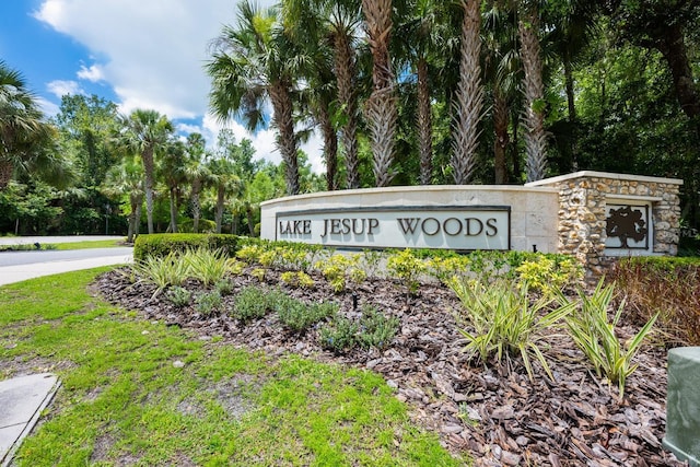 1646 Song Sparrow Ct, Sanford, FL 32773 - view of community sign