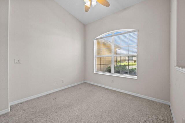 5339 Pond Crossing Pl, Leesburg, FL 34748 - empty room with carpet and a ceiling fan