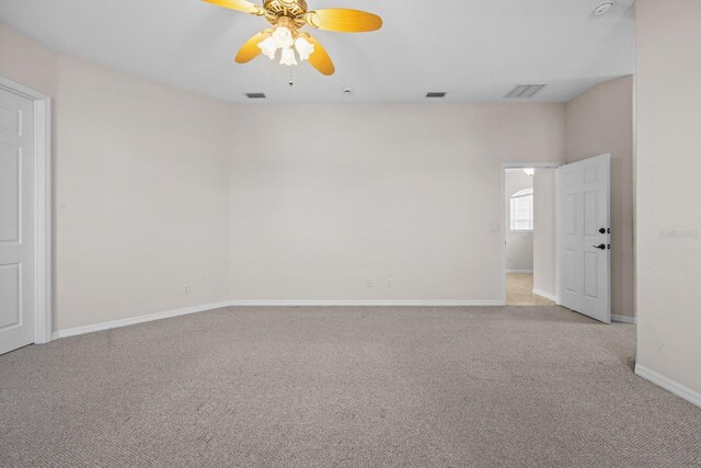 5339 Pond Crossing Pl, Leesburg, FL 34748 - unfurnished room with carpet floors and a ceiling fan