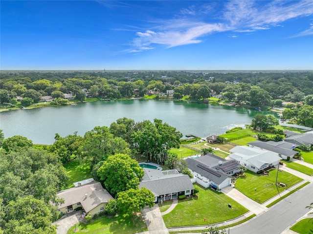 3417 Pershing Ave, Orlando, FL 32812 - aerial perspective of suburban area featuring a large body of water