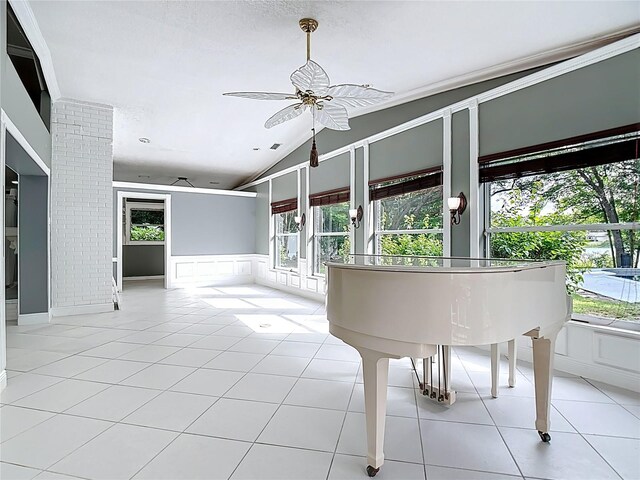 3417 Pershing Ave, Orlando, FL 32812 - unfurnished sunroom with lofted ceiling