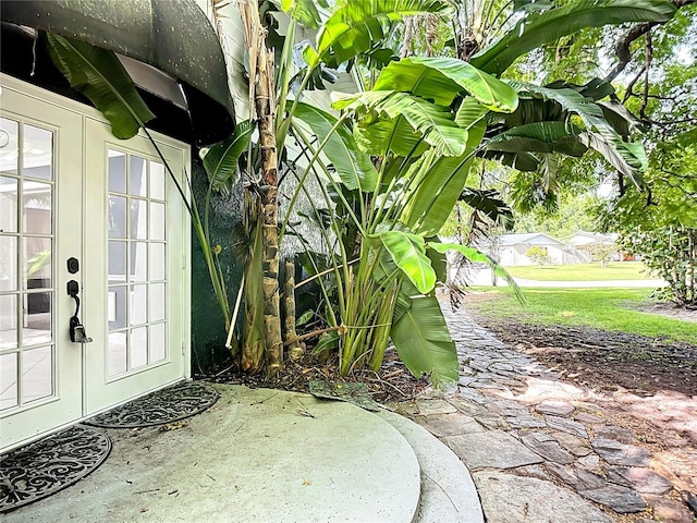 3417 Pershing Ave, Orlando, FL 32812 - property entrance with french doors