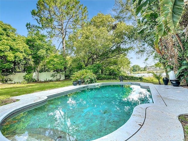 3417 Pershing Ave, Orlando, FL 32812 - view of swimming pool with a fenced backyard and a patio