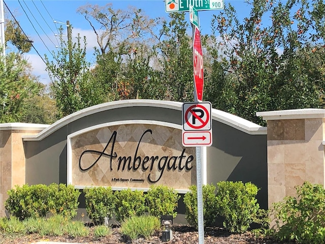 1003 E 10th St, Apopka, FL 32703 - view of community / neighborhood sign