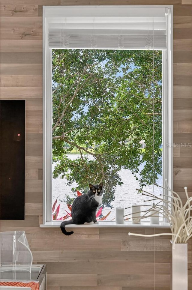533 Quail Down Dr, Debary, FL 32713 - detailed view of wooden walls