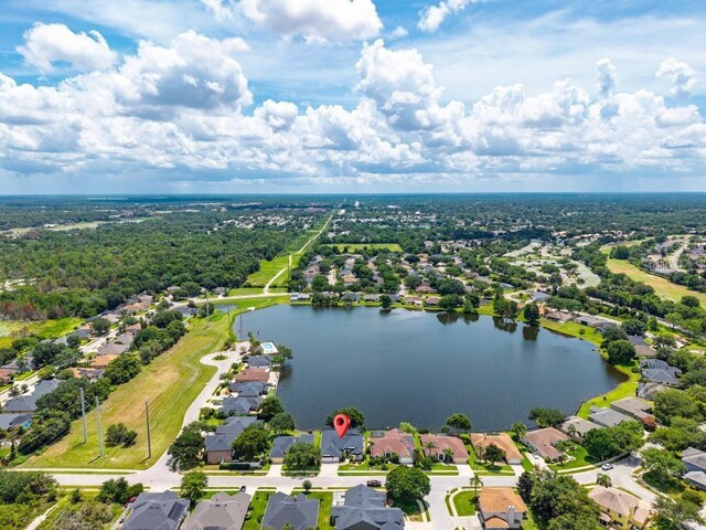 533 Quail Down Dr, Debary, FL 32713 - aerial perspective of suburban area featuring a nearby body of water
