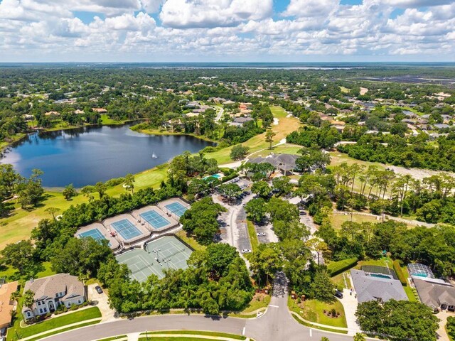 533 Quail Down Dr, Debary, FL 32713 - aerial view of residential area featuring a nearby body of water and a golf course
