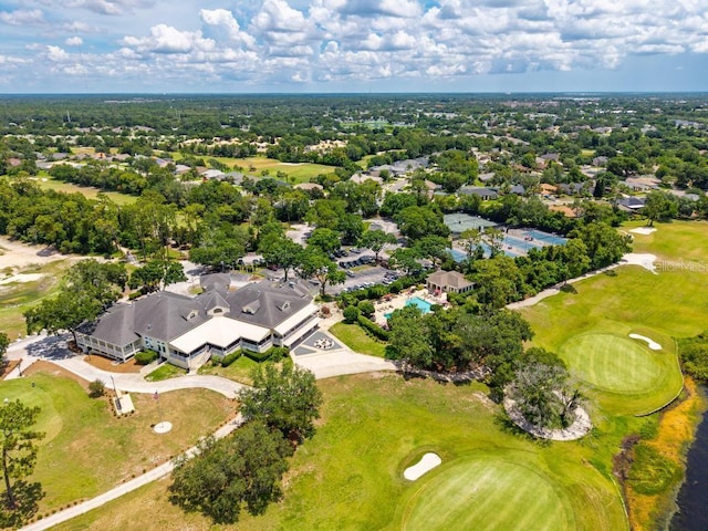 533 Quail Down Dr, Debary, FL 32713 - aerial perspective of suburban area with a local golf course
