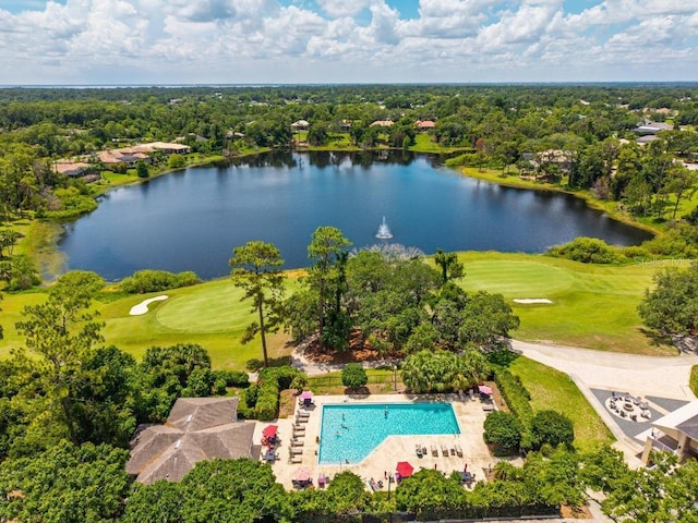 533 Quail Down Dr, Debary, FL 32713 - aerial view of a large body of water