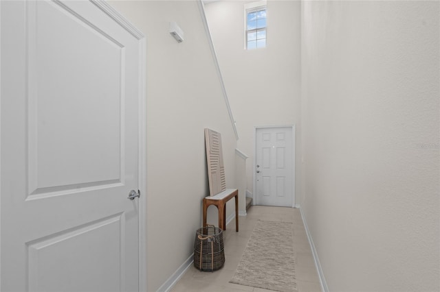 2817 Muller Oak Loop, Ocoee, FL 34761 - hall with baseboards and light tile patterned flooring