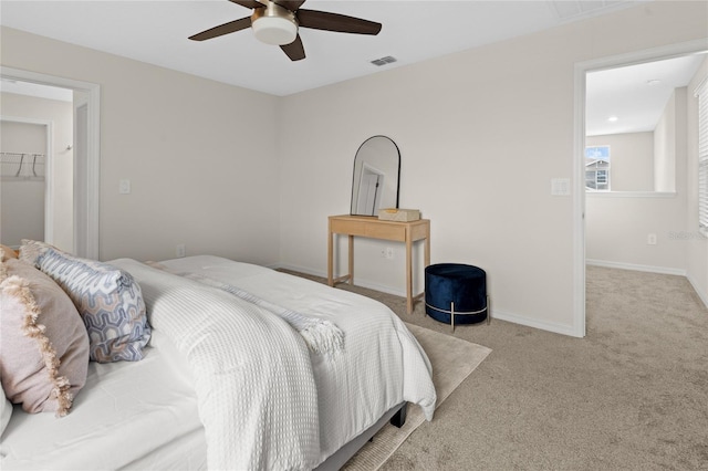 2817 Muller Oak Loop, Ocoee, FL 34761 - bedroom with carpet flooring and ceiling fan