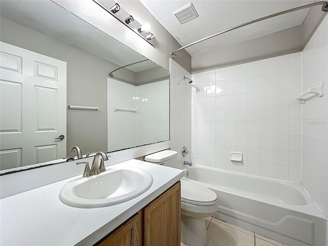 12938 Maribou Cir, Orlando, FL 32828 - full bath with shower / washtub combination, vanity, and tile patterned flooring