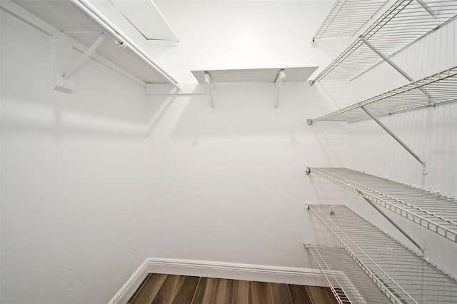 3057 Aaron Burr Ave Unit 1, Winter Park, FL 32792 - spacious closet with wood finished floors