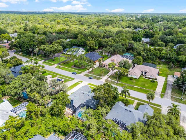 315 Lake Rd, Lake Mary, FL 32746 - aerial view of residential area with a heavily wooded area