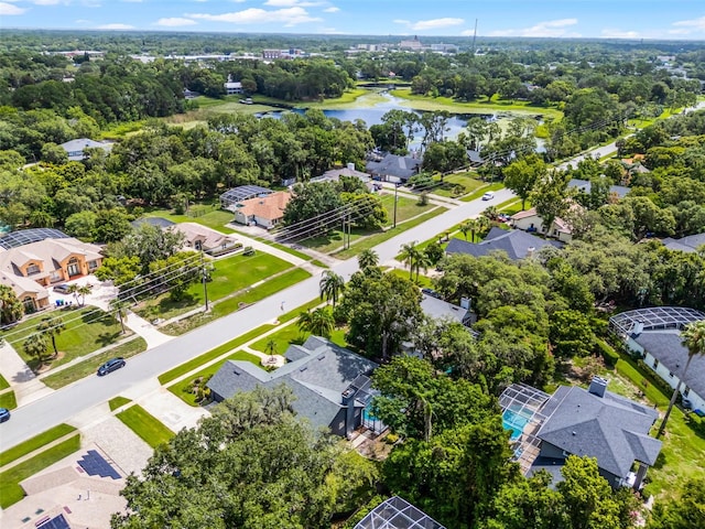 315 Lake Rd, Lake Mary, FL 32746 - aerial perspective of suburban area with a large body of water and a tree filled landscape