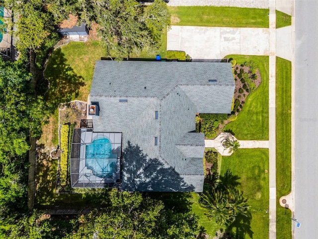 315 Lake Rd, Lake Mary, FL 32746 - aerial view of a pool area