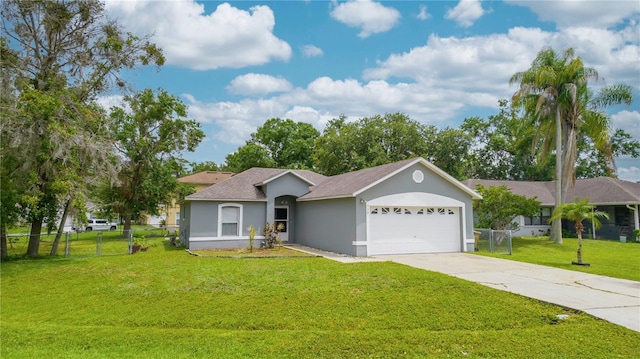 339 Colony Ct, Kissimmee, FL 34758 - single story home with stucco siding, concrete driveway, a garage, and a shingled roof