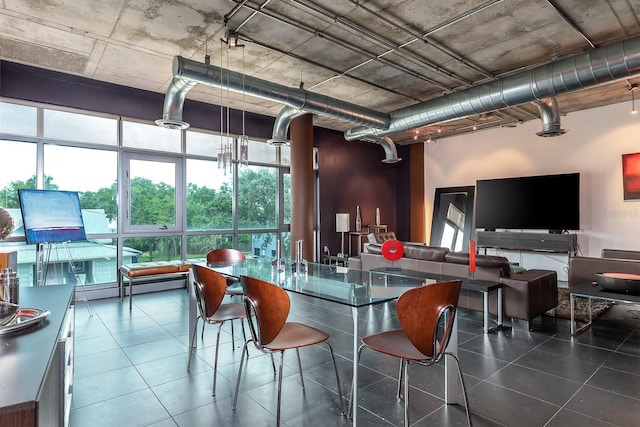 10 N Summerlin Ave Unit 14, Orlando, FL 32801 - view of tiled dining room
