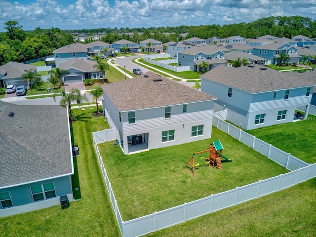 2149 Tudor Rose Dr, Sanford, FL 32773 - aerial perspective of suburban area