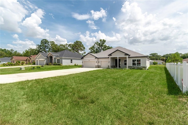 5908 SW 115 Street Rd, Ocala, FL 34476 - ranch-style home featuring a garage and concrete driveway