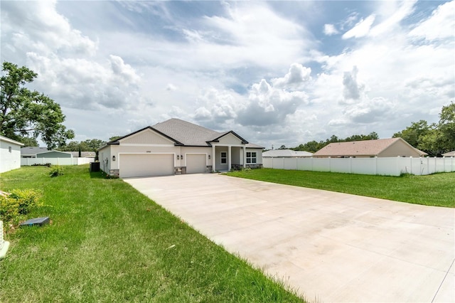 5908 SW 115 Street Rd, Ocala, FL 34476 - single story home featuring concrete driveway, an attached garage, and stucco siding