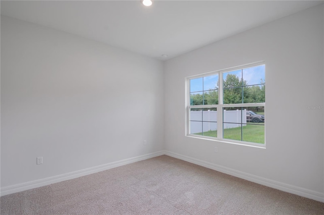 5908 SW 115 Street Rd, Ocala, FL 34476 - carpeted empty room with baseboards and recessed lighting