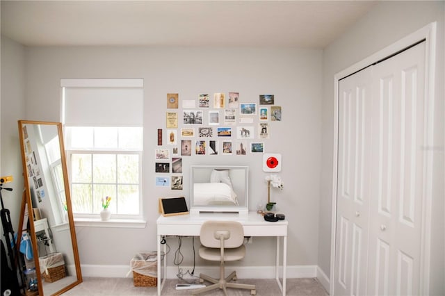 5963 Glory Bower Dr, Winter Garden, FL 34787 - office featuring baseboards and carpet flooring