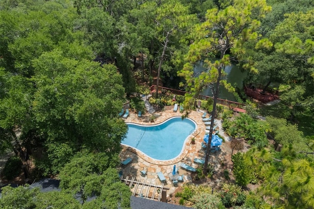 940 Douglas Ave Unit 159, Altamonte Springs, FL 32714 - bird's eye view of a heavily wooded area