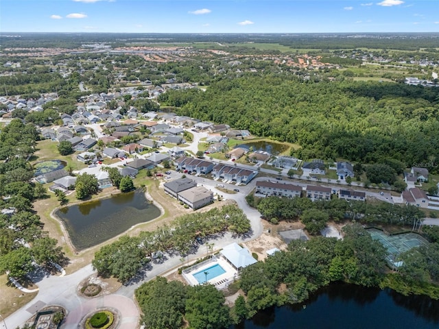 144 Bridgeton St, Davenport, FL 33896 - aerial view of property's location with a large body of water and nearby suburban area