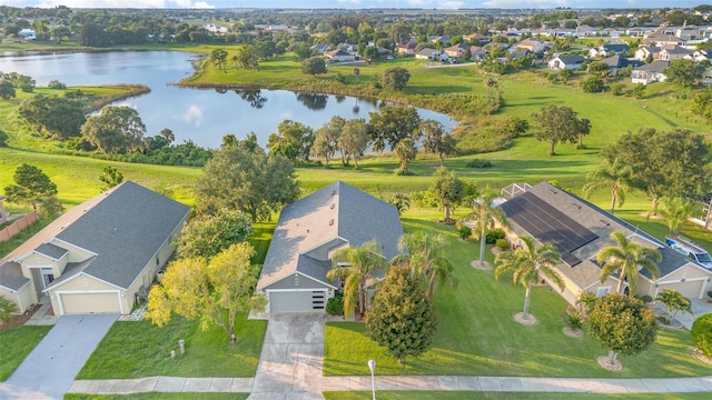 1315 Vista Del Lago Blvd, Dundee, FL 33838 - aerial view of residential area with a large body of water