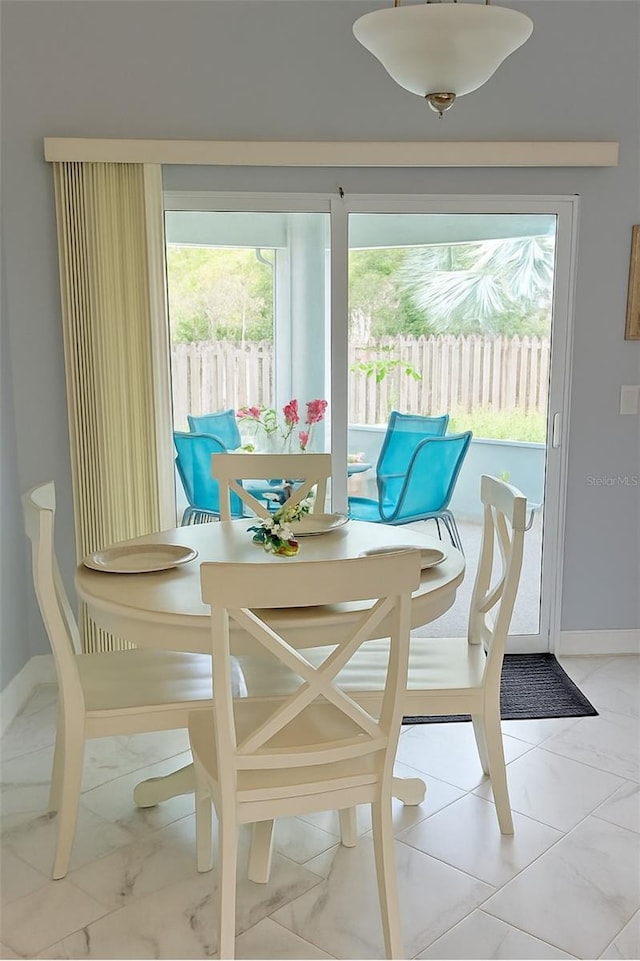 1784 Providence Blvd, Deltona, FL 32725 - dining room featuring marble finish floors and breakfast area