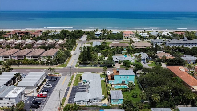 402 S Orlando Ave, Cocoa Beach, FL 32931 - aerial perspective of suburban area with a large body of water