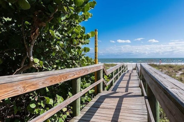 402 S Orlando Ave, Cocoa Beach, FL 32931 - view of home's community featuring view of water and beach